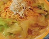 しらすとレタスのペペロンチーノ作り方3写真