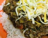 二日目のカレー●キーマ風チーズカレー作り方2写真
