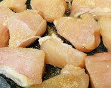 鶏肉＆厚揚げのおでん風めんつゆカラシ炒め作り方1写真