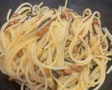 納豆塩昆布パスタ作り方4写真