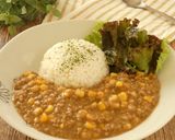 電子レンジ★とうもろこしのキーマカレー作り方5写真