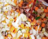 カレーめし＊生卵をのせて自由軒カレー風作り方3写真