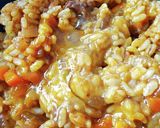 カレーめし＊生卵をのせて自由軒カレー風作り方9写真