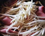 節約レシピ★もやしと魚ニソのにんにく炒め作り方3写真