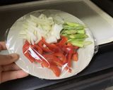 さっぱり！豚肉と夏野菜の甘酢ソース作り方4写真