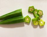 オクラとモロヘイヤの和え物作り方4写真