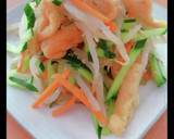 もやしナムル和風油揚げ入り母の味作り方13写真