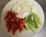 さっぱり！豚肉と夏野菜の甘酢ソース作り方2写真