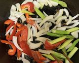 さっぱり！豚肉と夏野菜の甘酢ソース作り方7写真