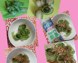 【切って和えるだけ】くるくる胡瓜のサラダ作り方1写真