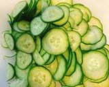 きゅうりとわかめと生ハムの酢の物作り方1写真