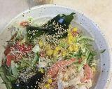 サラダうどん　作り方72写真