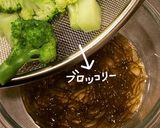 もずく酢deトマトとブロッコリー作り方4写真