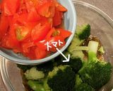 もずく酢deトマトとブロッコリー作り方5写真
