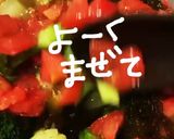 もずく酢deトマトとブロッコリー作り方8写真
