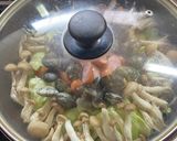 アサリ・キャベツ★ガリバタ醤油蒸し作り方6写真