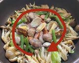 アサリ・キャベツ★ガリバタ醤油蒸し作り方8写真