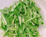 切って和えるだけ！水菜とささみのサラダ作り方4写真