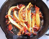 エリンギと豚バラ肉のチーズ焼き作り方7写真