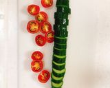 超簡単⭐︎胡瓜＆ミニトマトの塩昆布和え♪作り方1写真