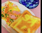 マヨネーズでメッセージトースト♪作り方44写真