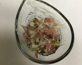 ⭐︎切って和えるだけ　ゆかりで豆腐作り方4写真