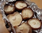 しいたけのガーリックトマト焼き作り方1写真