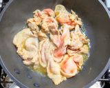 豚こま肉と卵麩（ふ）の醤油炒め作り方4写真