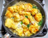 豚こま肉と卵麩（ふ）の醤油炒め作り方7写真