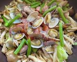 アサリ・キャベツ★ガリバタ醤油蒸し作り方2写真
