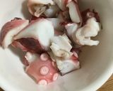 ゆでタコの白味噌酢和え作り方1写真