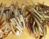 簡単♪ちくわと茗荷の塩きんぴら作り方1写真