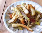 簡単♪ちくわと茗荷の塩きんぴら作り方4写真