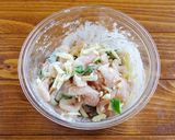 ☆簡単☆鶏むね大葉チーズ焼き作り方2写真