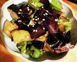 万願寺とうがらしとあのみのりナス照り焼き作り方4写真