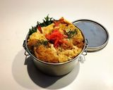 のっけ弁当2022.06.30海老カツ丼作り方1写真