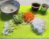 野菜たっぷりもずく酢「切って和えるだけ」作り方2写真