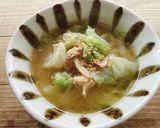 mキャベツとツナのピリ辛味噌スープ作り方5写真