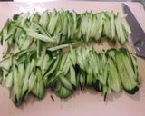 ささみで、きゅうりともやしの中華風作り方4写真