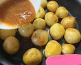 お安く仕上げる 小芋の甘辛煮作り方4写真