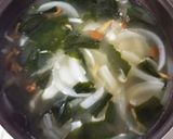 なめこの中華スープ作り方3写真