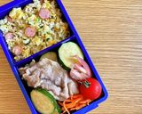ピリ旨！ズッキーニと豚肉のわさび醤油炒め作り方5写真