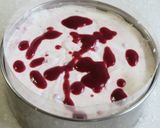 ラズベリーリボンのレアチーズケーキ作り方24写真