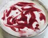 ラズベリーリボンのレアチーズケーキ作り方25写真