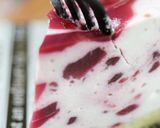 ラズベリーリボンのレアチーズケーキ作り方37写真