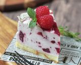 ラズベリーリボンのレアチーズケーキ作り方36写真