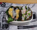 楽々シーチキン×たまご おにぎらず作り方16写真