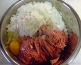 簡単♪お家で煮込みハンバーグ♪作り方1写真