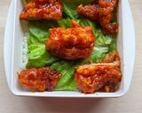 ヤンニョムチキンでおにぎらず作り方3写真
