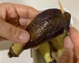 つるんと簡単　焼き茄子の皮剥き作り方1写真